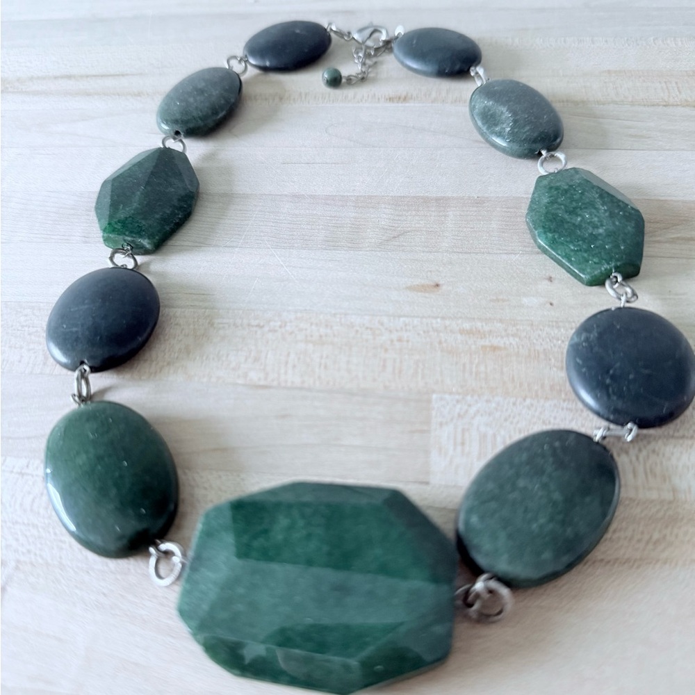 Green Stone Necklace